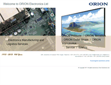 Tablet Screenshot of orion.hu
